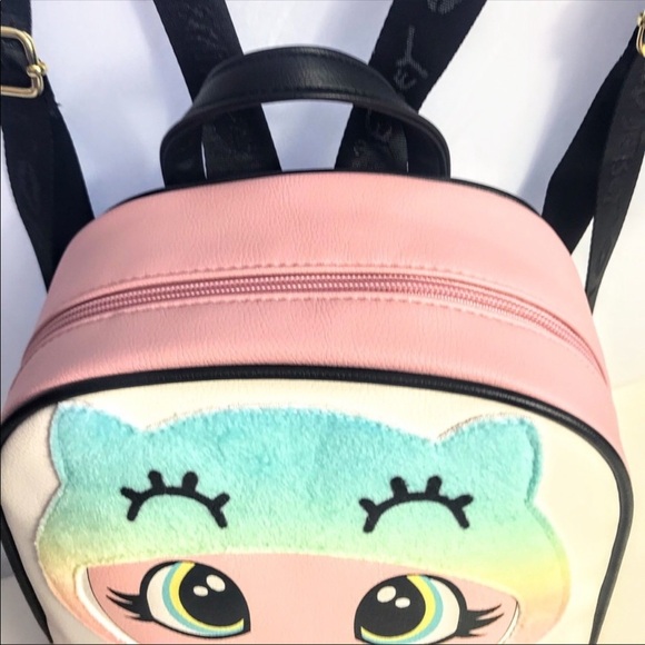 NWT Pink Betsey Johnson Backpack - Picture 9 of 10